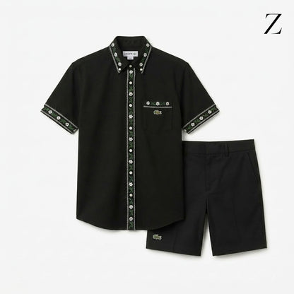 shirt and shorts lacoste