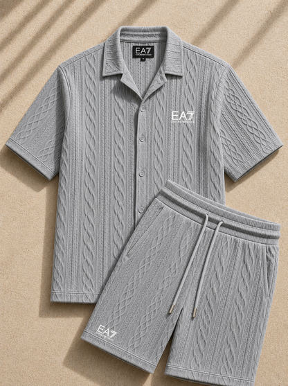 Textured Cable Knit Co-Ord