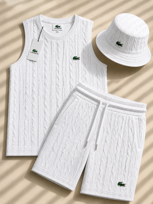 Premium Cable Knit Tank Set