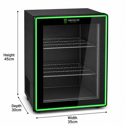 Mini Fridge LED - 24 Cans Included Free
