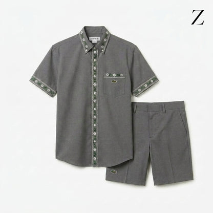 shirt and shorts lacoste