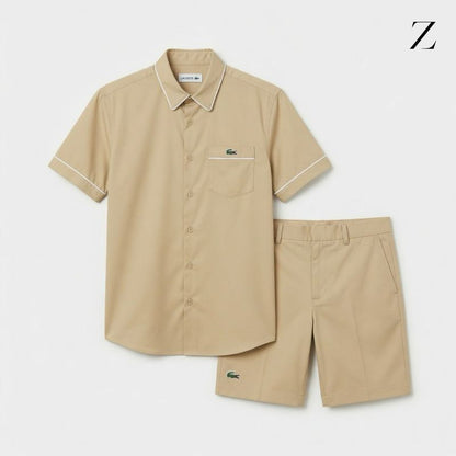 shirt and shorts lacoste