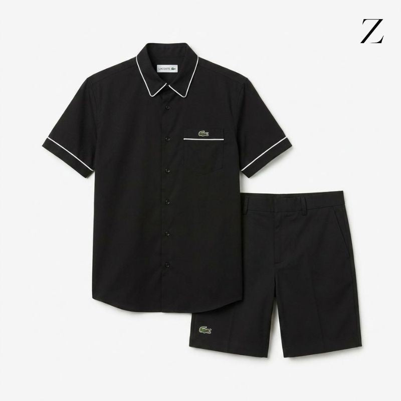 shirt and shorts lacoste
