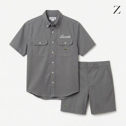 shirt and shorts lacoste